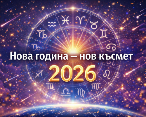 Дневен хороскоп  за 1 януари 2026 г.: Нова година-нов късмет!