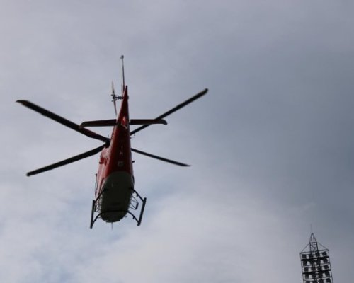 Вдигнаха въздушната линейка за скиор паднал в ски зоната над Банско