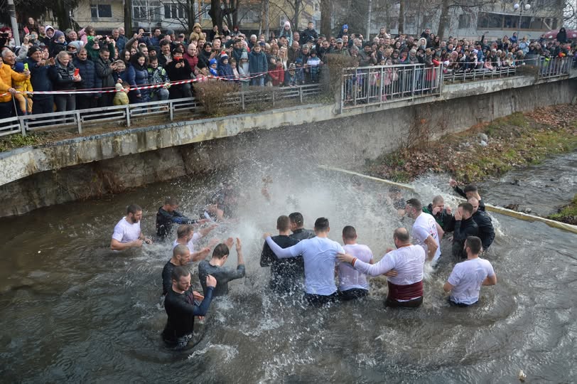 На Йордановден в Гоце Делчев На Йордановден в Гоце Делчев