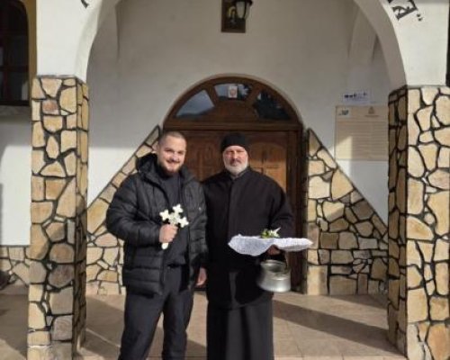 Кристиян Петров спаси Богоявленския кръст в село Полена