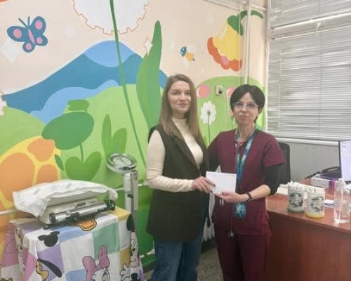 Благороден жест: победителите в конкурса за външна коледна украса дариха наградата си на детското отделение на болницата в Кюстендил