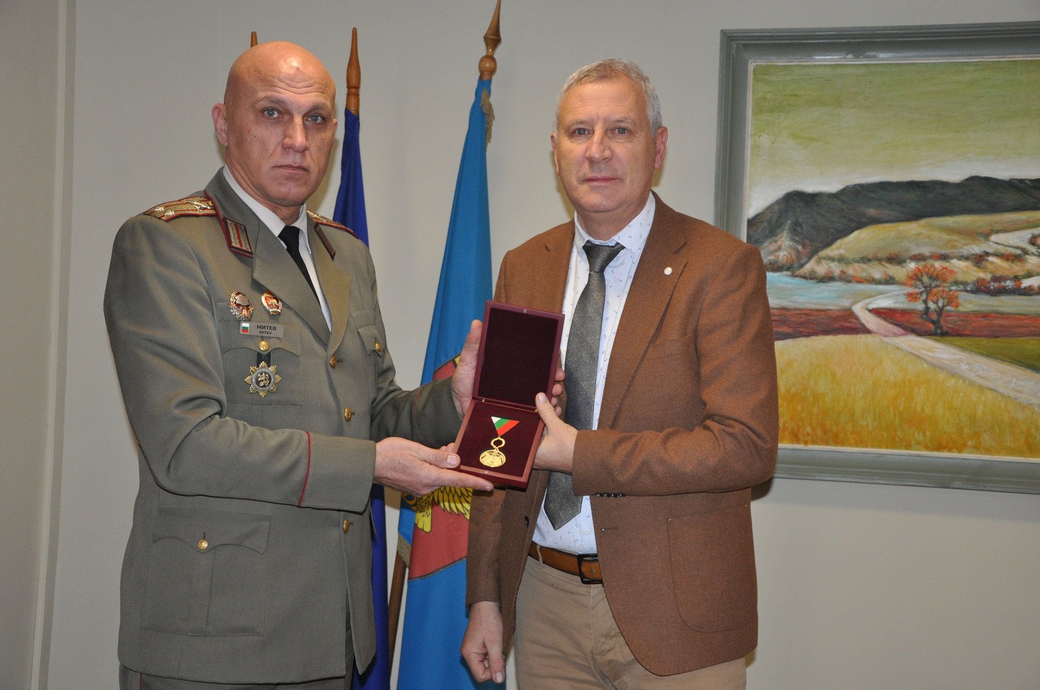 Кметът на Разлог Красимир Герчев награден за опазване на военноисторическото наследство