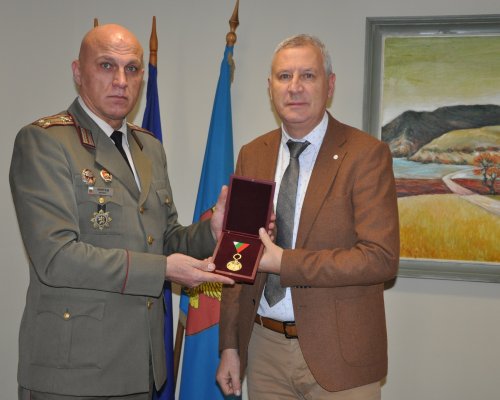 Кметът на Разлог Красимир Герчев награден за опазване на военноисторическото наследство