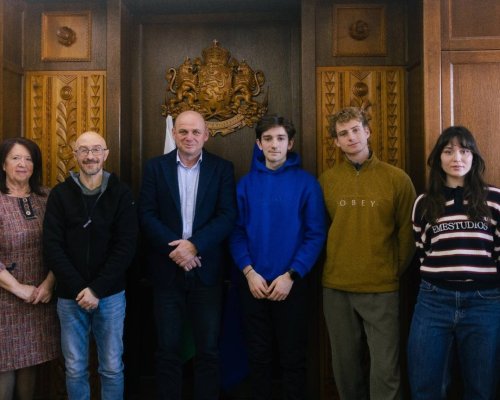 Среща с кмета на Банско за обсъждане на партньорство и значението на културния обмен