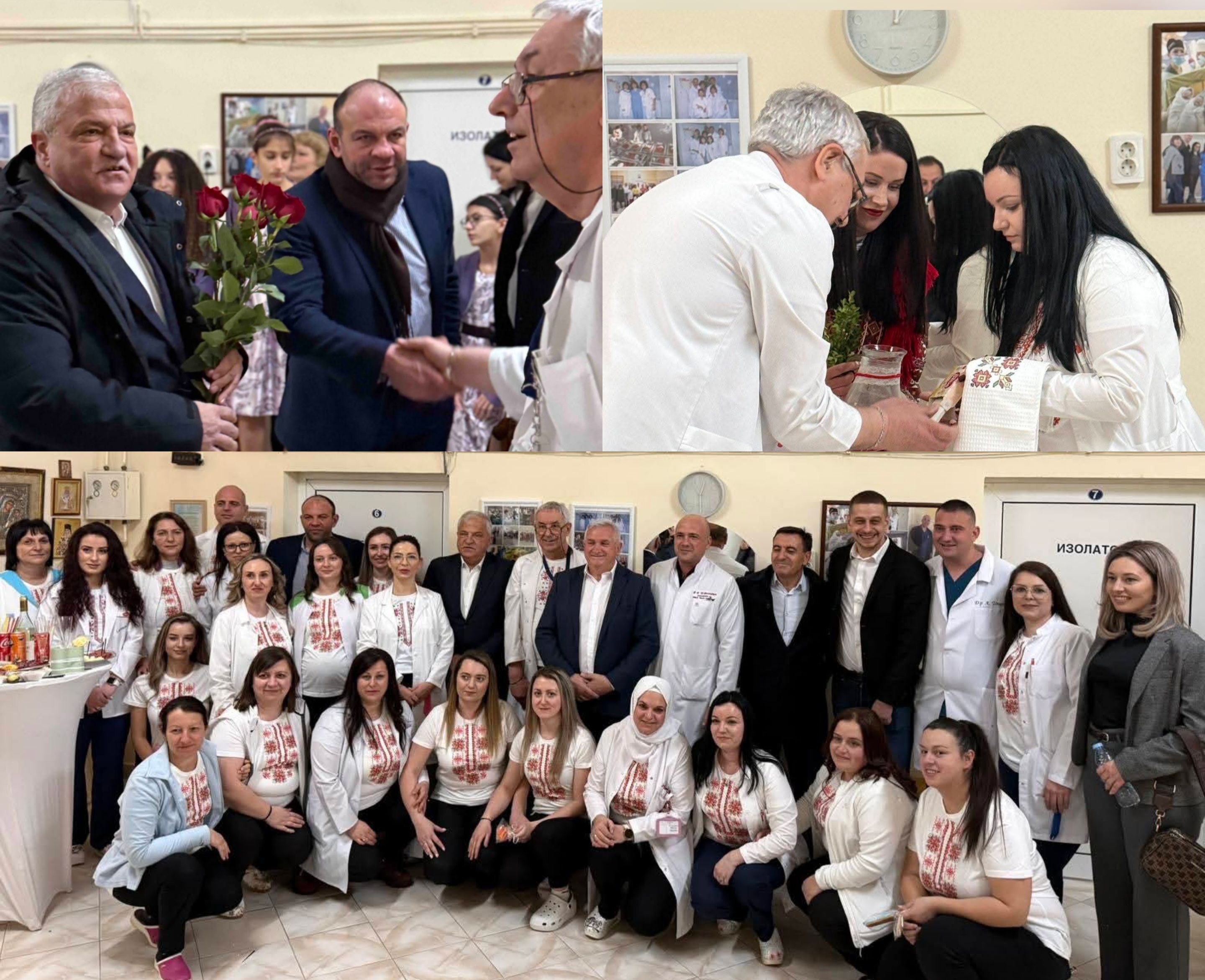 Ръководството на Община Гоце Делчев изрази своята признателност към всички лекари, акушерки, медицински сестри и санитари от екипа на АГО към МБАЛ  Иван Скендеров”