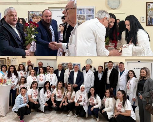 Ръководството на Община Гоце Делчев изрази своята признателност към всички лекари, акушерки, медицински сестри и санитари от екипа на АГО към МБАЛ  Иван Скендеров”