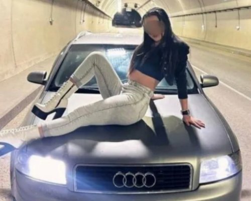 Безумно: Момиче си спретна фотосесия в тунел