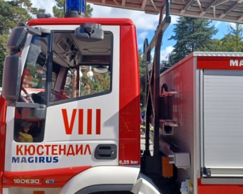 Пожарната в Кюстендил отчете повече сигнали за произшествия