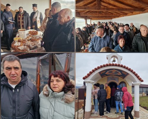 Множество вярващи се събраха на празника на параклиса  Свети Теодор Тирон и Светите Трима Светители  край Бараково
