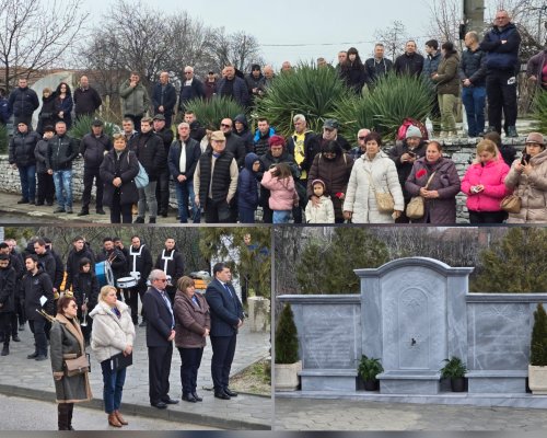 Тържествено откриване на нов паметник-чешма в село Илинденци