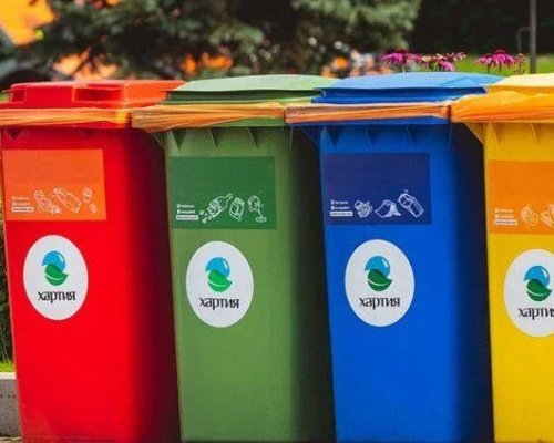 Извозване на разделно събрани отпадъци в Кресна