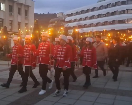 Факелно шествие за Васил Левски в Дупница