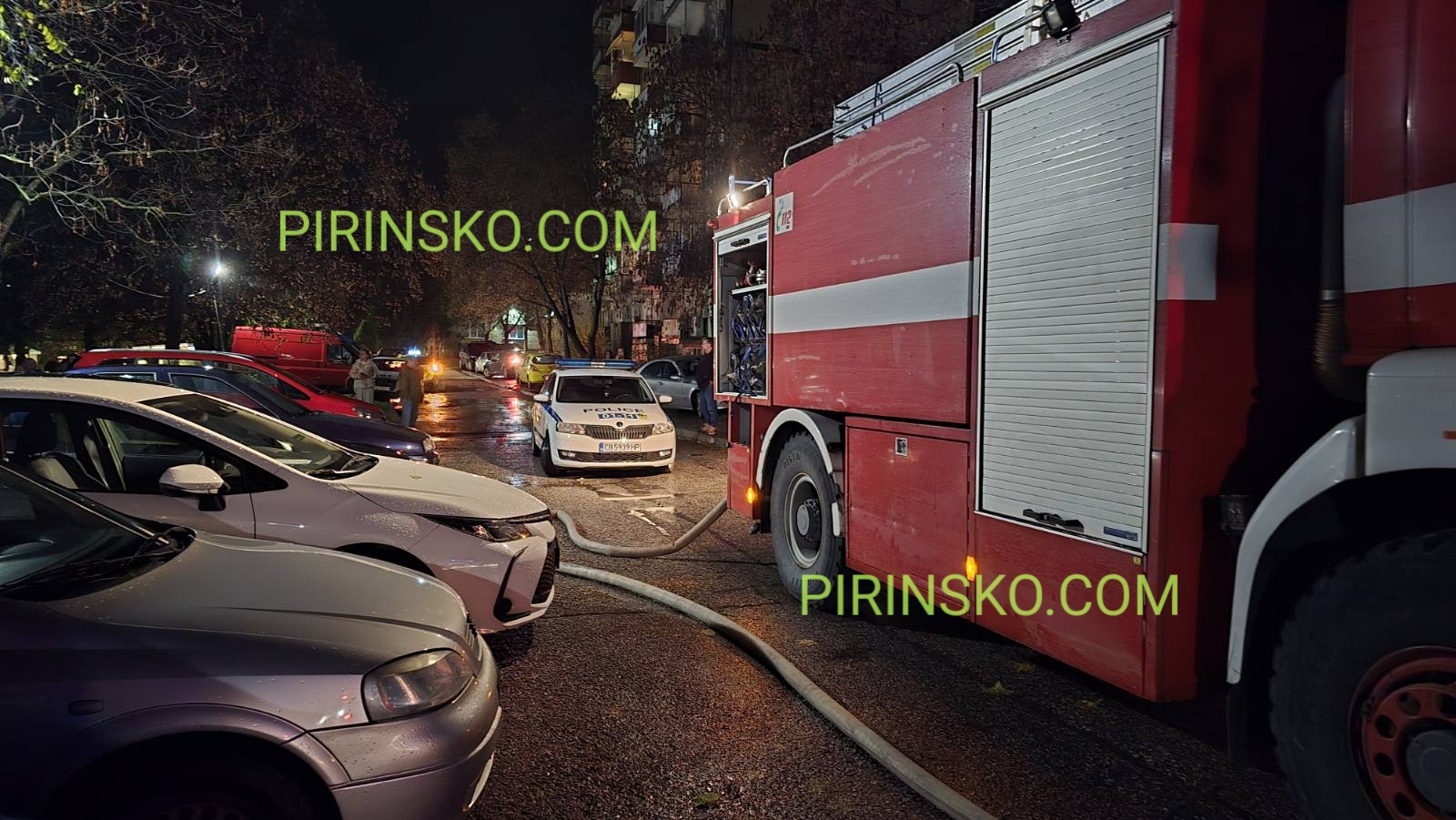 Екип на РСПБЗН-Сандански потуши пожар в Кърпелево