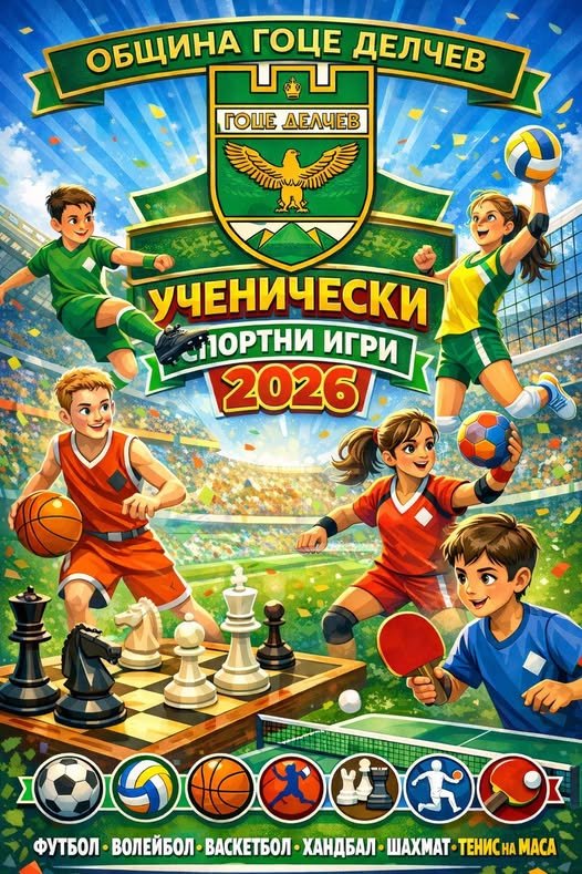 Ученически спортни игри стартират в Гоце Делчев Ученически спортни игри стартират в Гоце Делчев