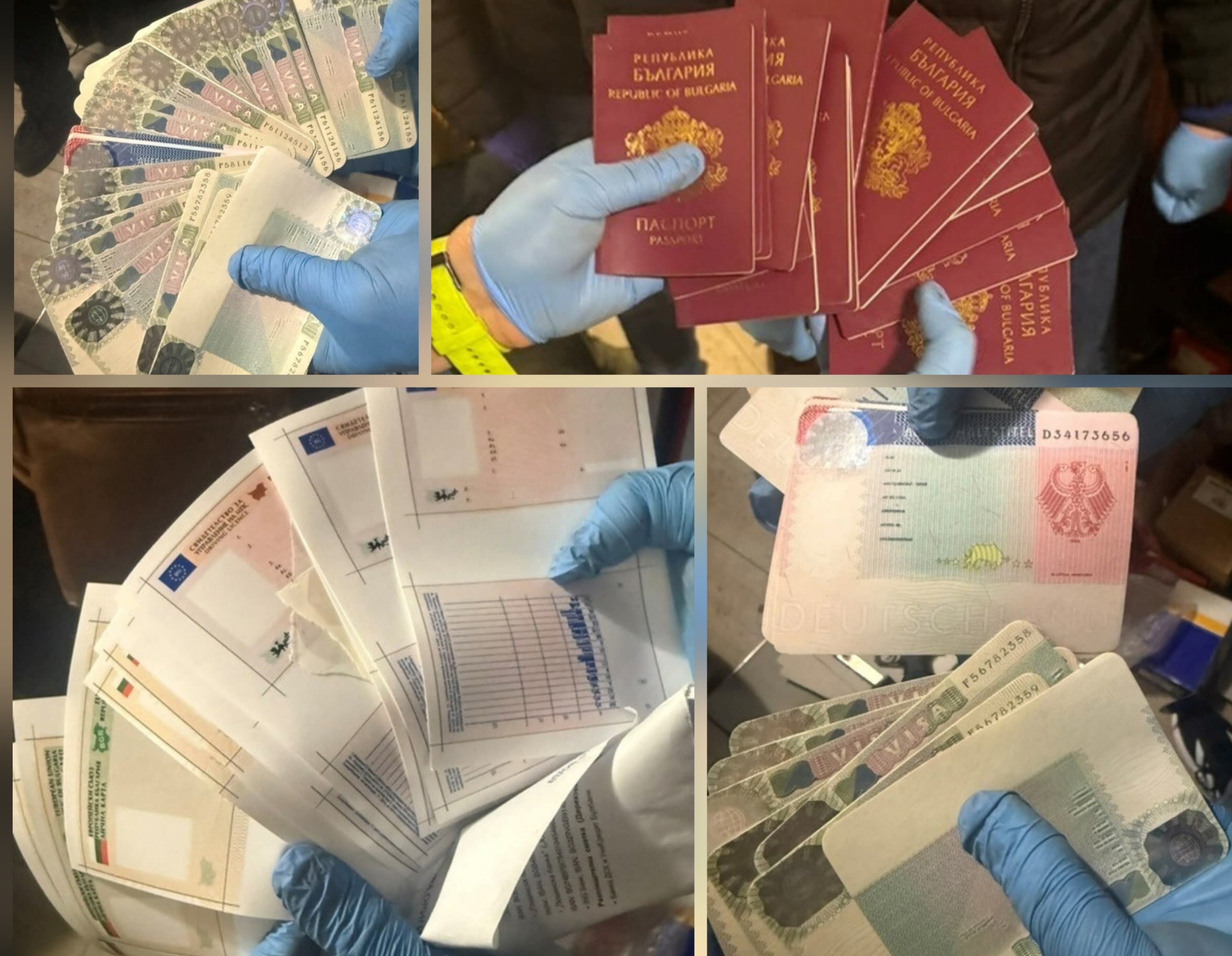 СДВР разкри нелегална печатница за фалшиви документи и валута СДВР разкри нелегална печатница за фалшиви документи и валута