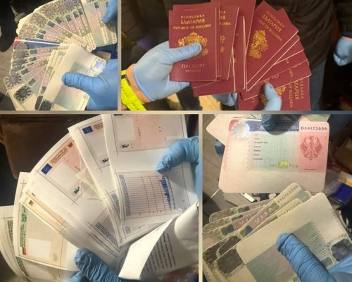 СДВР разкри нелегална печатница за фалшиви документи и валута