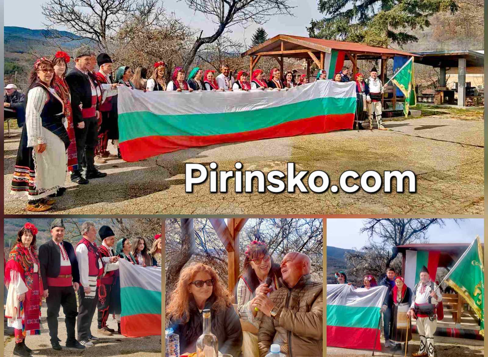Трети март в Логодаж с песни, хора и преклонение пред героите на свободата