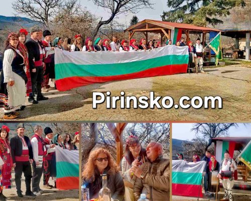 Трети март в Логодаж с песни, хора и преклонение пред героите на свободата