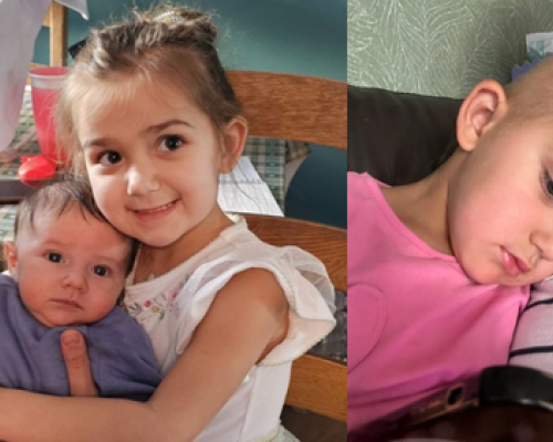 Да спасим 4-годишната Марина: Детето се бори с рядък и агресивен рак