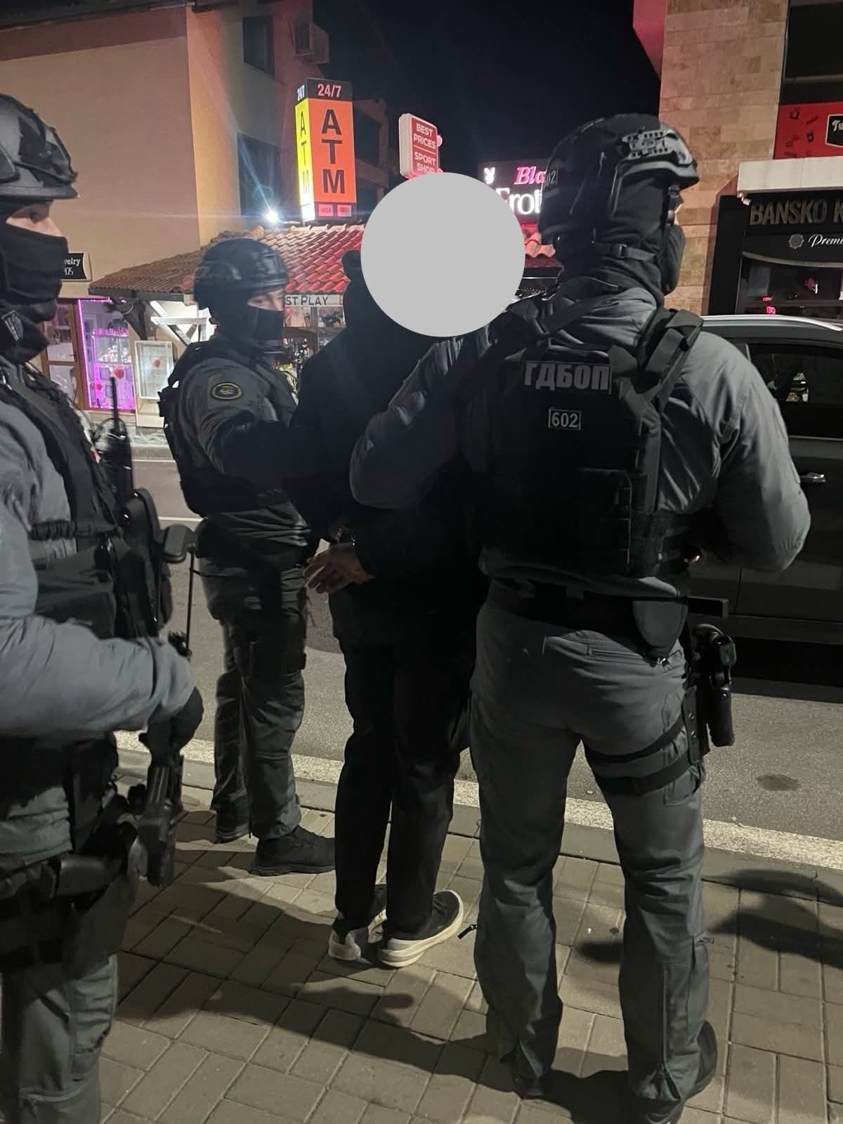 Подробности от акцията на ГДБОП в Банско