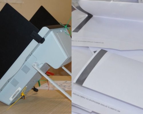 Теглят публично номерата на машините за гласуване