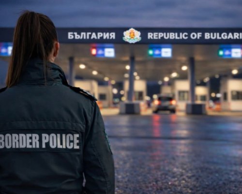 Интензивен е трафикът на граничните пунктове  Капитан Андреево  и  Лесово  за товарни автомобили