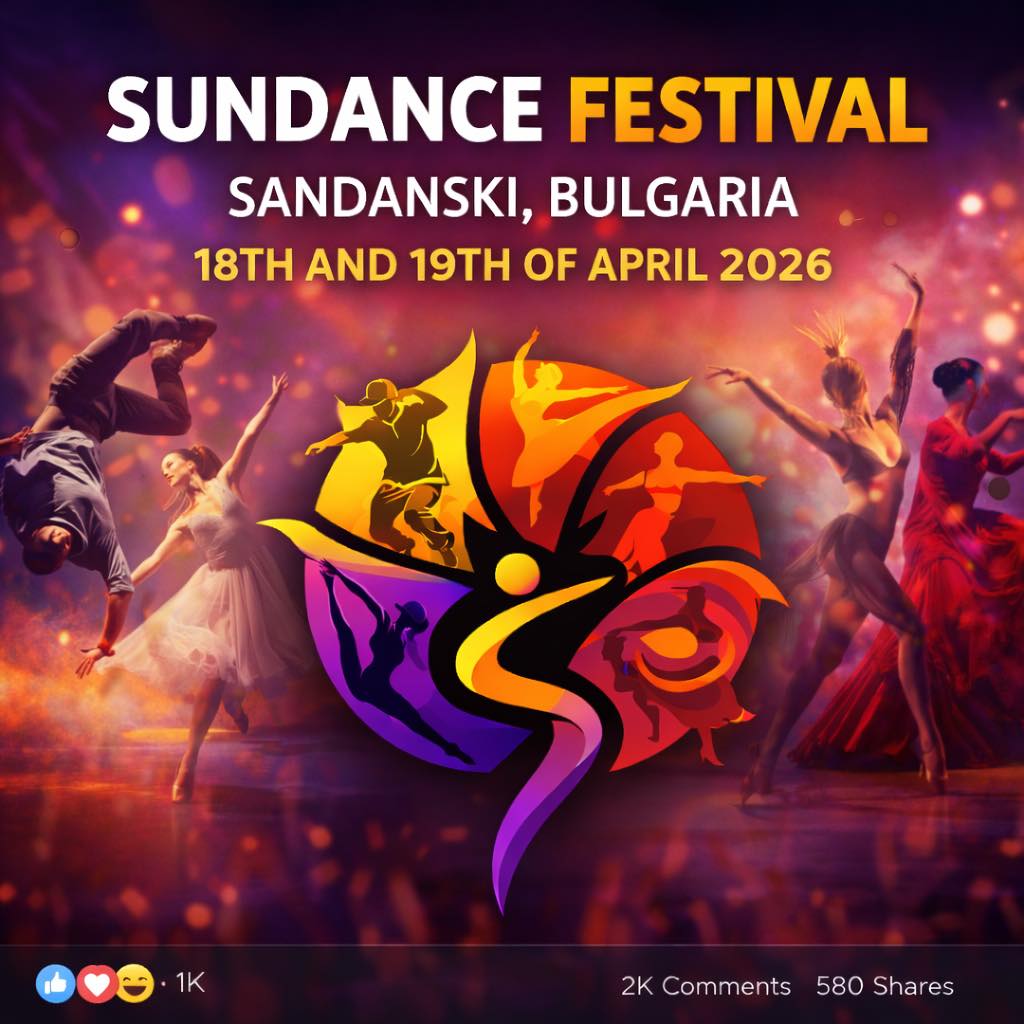 Юбилеен Sundance Dance Festival 2026 в Сандански Юбилеен Sundance Dance Festival 2026 в Сандански