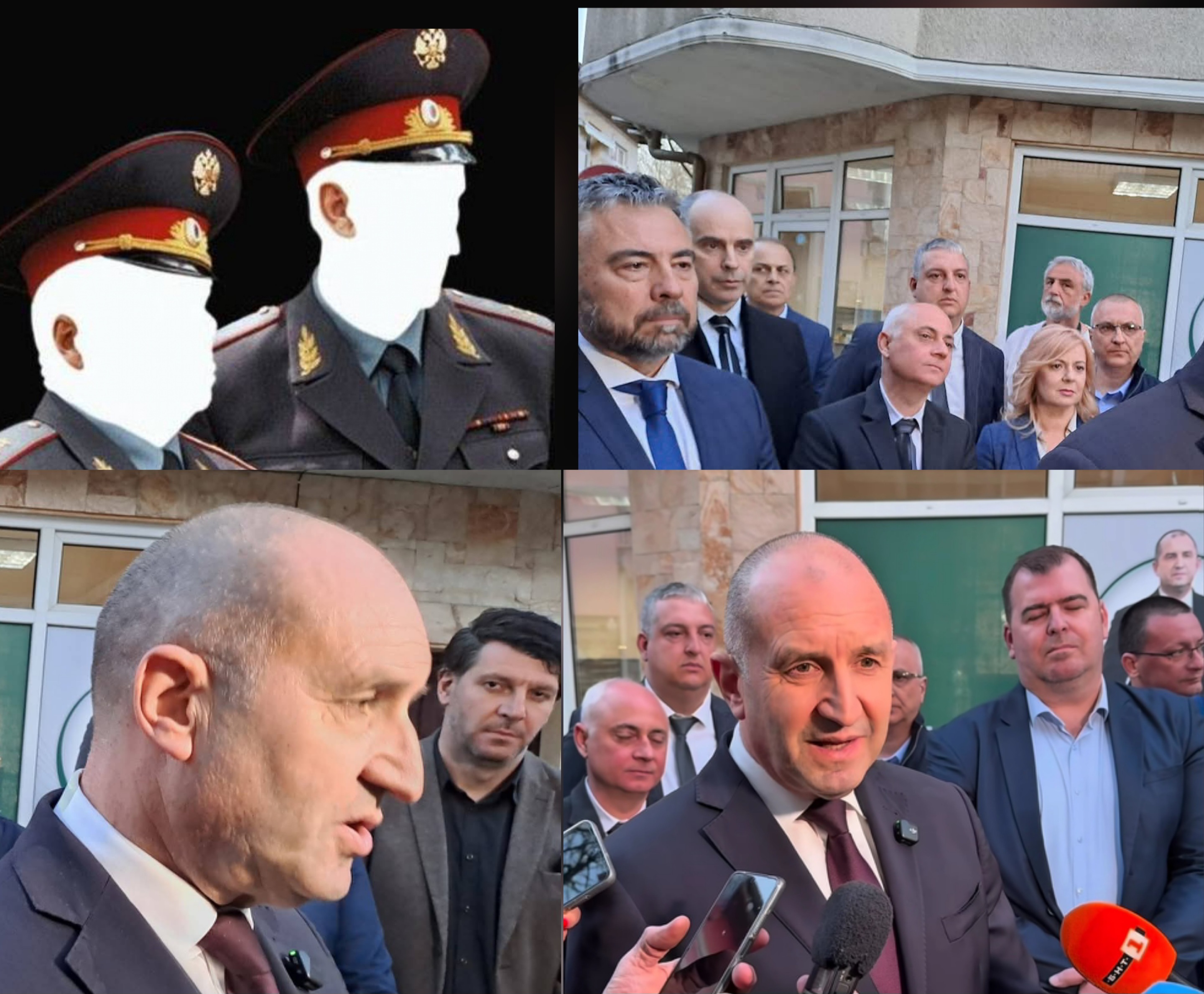 Имотната мафия, скандална нотариална кантора и ченгета посрещнаха инкогнито Румен Радев в Кюстендил