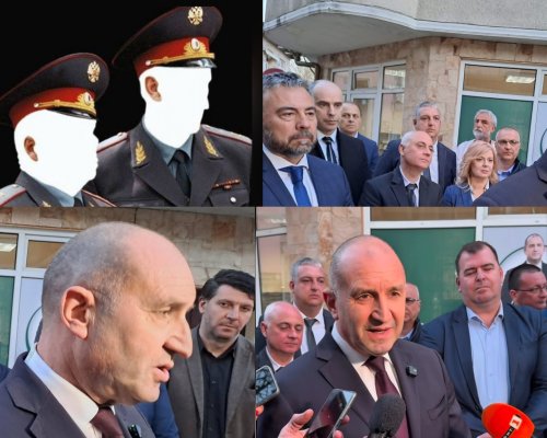 Имотната мафия, скандална нотариална кантора и ченгета посрещнаха инкогнито Румен Радев в Кюстендил