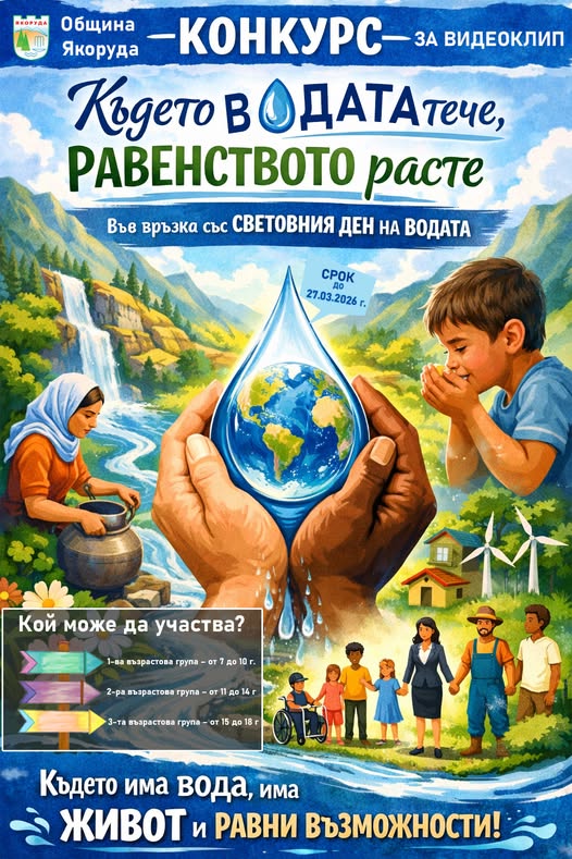 Конкурс в Якоруда за Световния ден на водата Конкурс в Якоруда за Световния ден на водата
