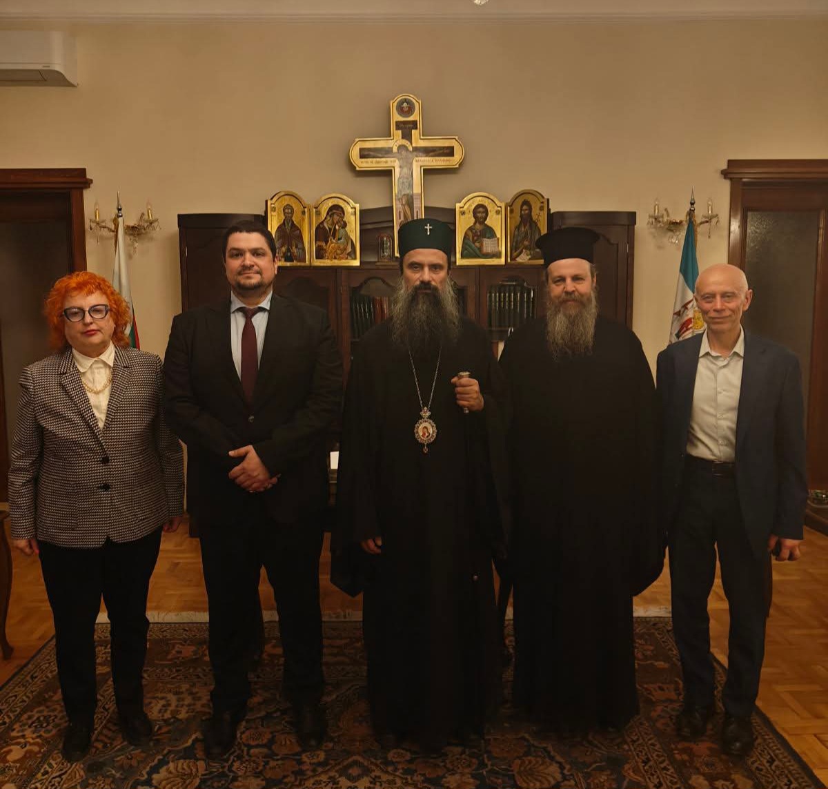 Патриарх Даниил се срещна с ректора на ЮЗУ  Неофит Рилски