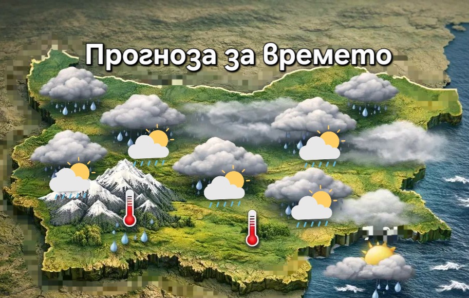 ВРЕМЕТО: Посрещаме пролетта със сняг и дъжд
