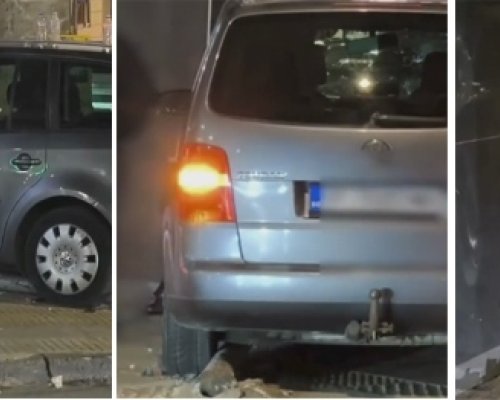 Кола с българска регистрация се вряза в кафене в центъра на Атина