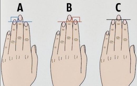 Проверете: Дължината на пръстите показва какви сме