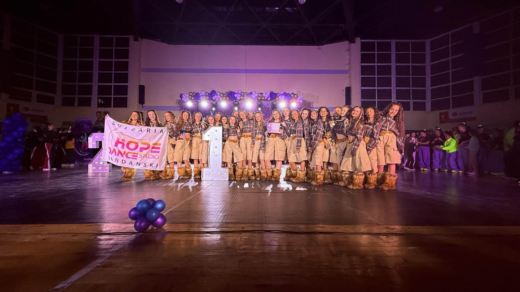 Hope Dance Studio-Сандански с четири първи места на Estreia Dance Fest