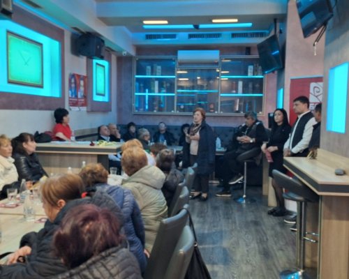 Кандидати за народни представители от  БСП-Обединена левица  посетиха Симитли и Струмяни