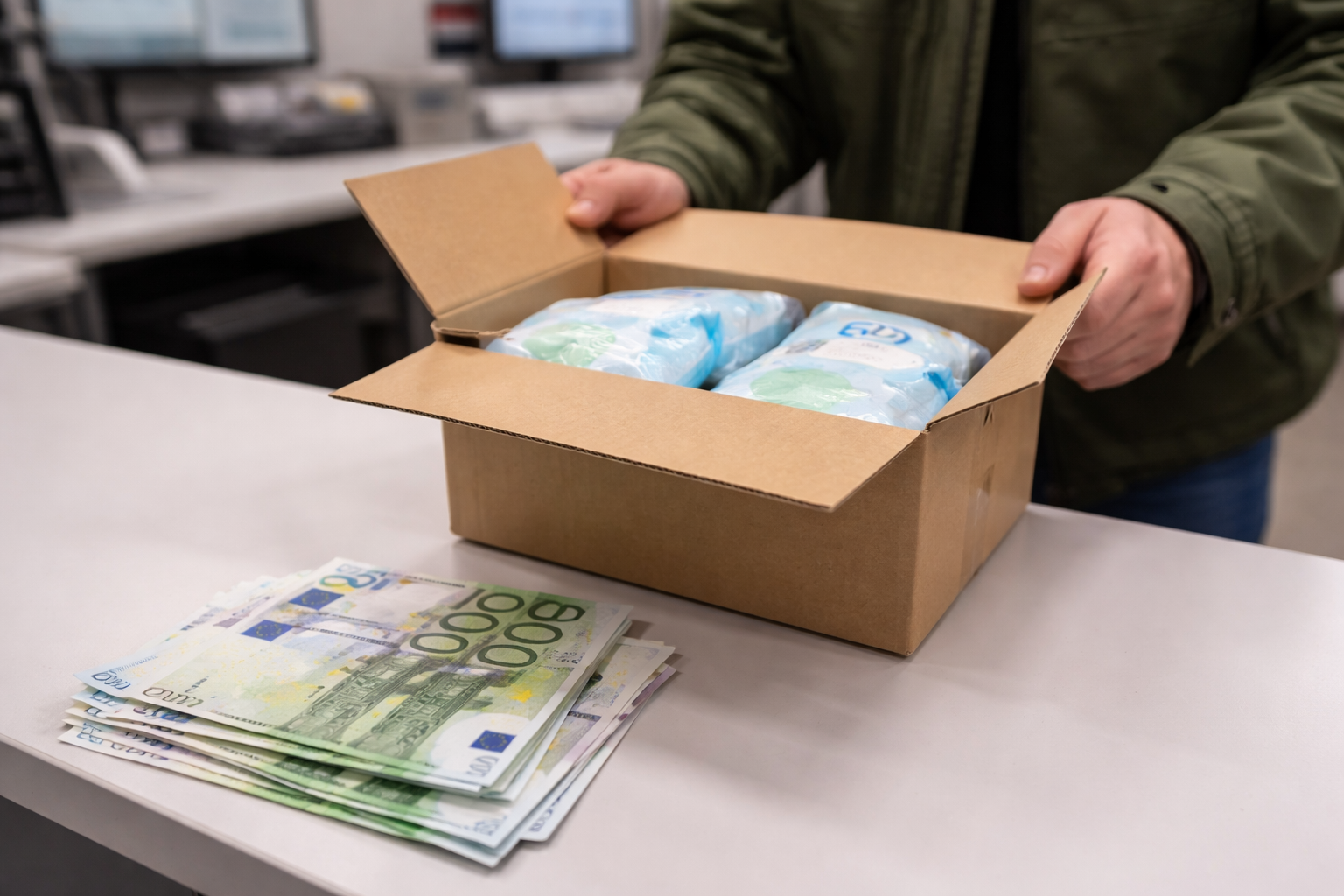 Мъж от Кюстедилско поръча фалшиви евро, получил мокри