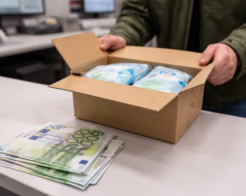 Мъж от Кюстедилско поръча фалшиви евро, получил мокри
