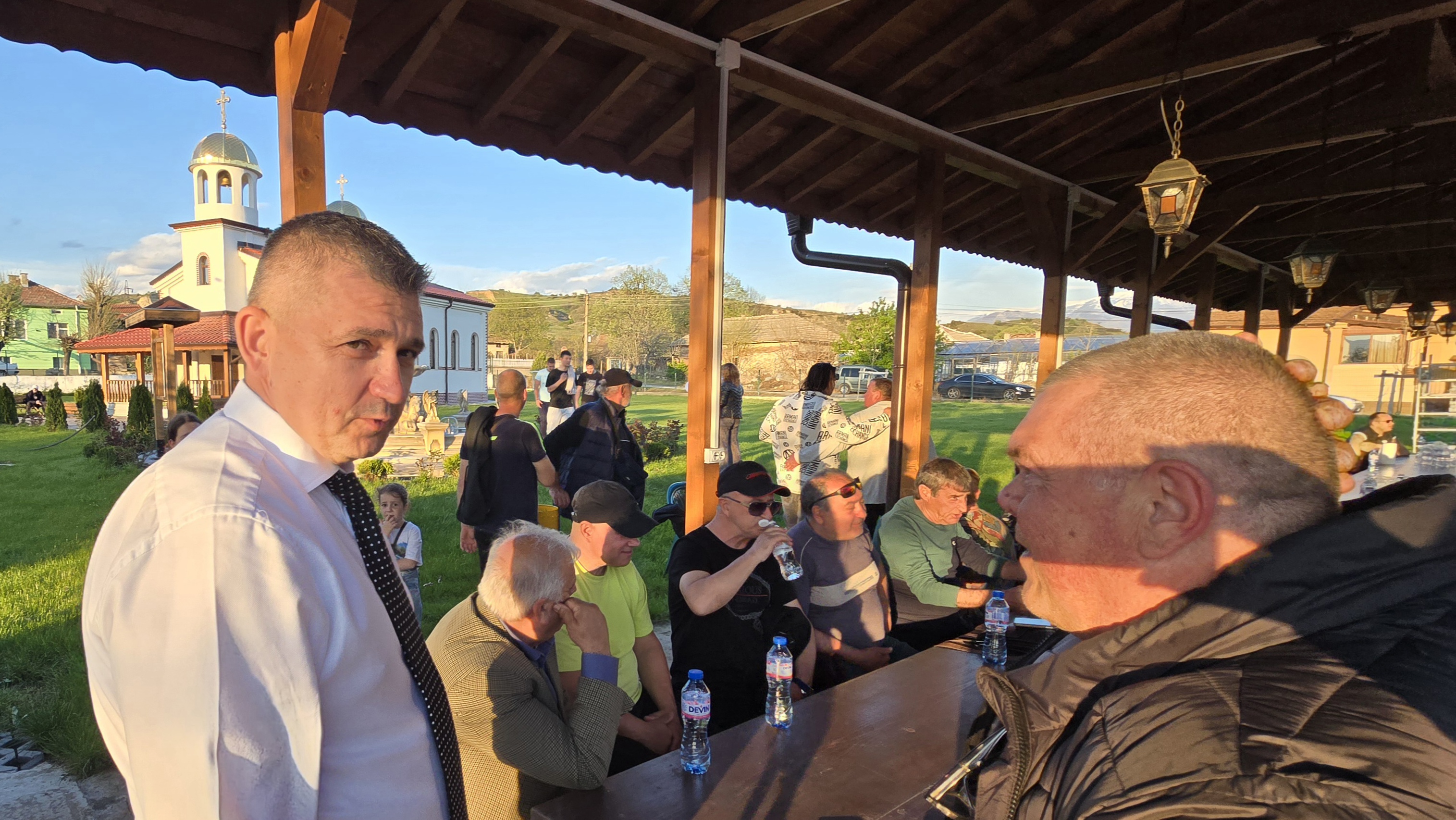 Рашко Динков от Прогресивна България се срещна с жители на петричкото село Марино поле