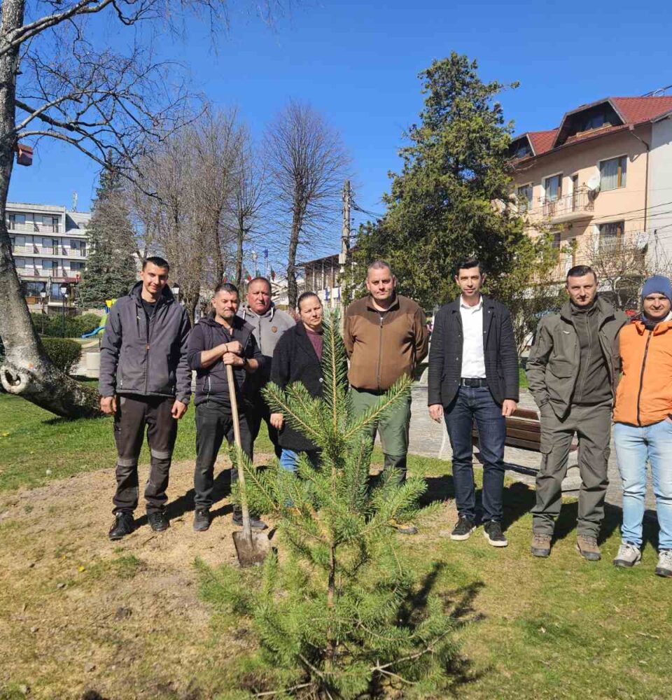В Добринище засадиха нови дръвчета за Седмицата на гората В Добринище засадиха нови дръвчета за Седмицата на гората