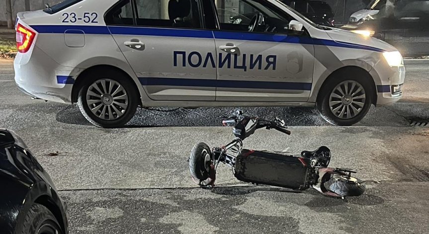 Млад мъж почина след падане от електрическа тротинетка