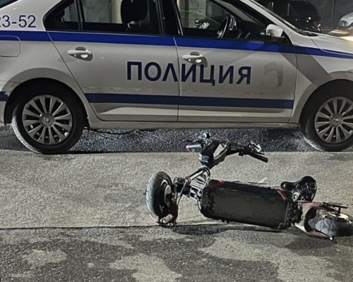 Млад мъж почина след падане от електрическа тротинетка