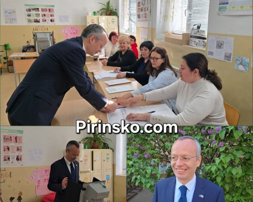 Кметът на Благоевград Методи Байкушев упражни правото си на глас