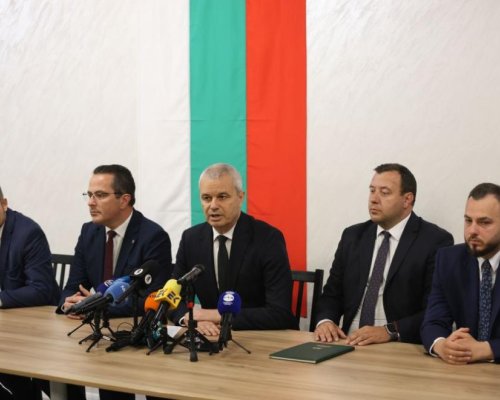 Костадинов: За ГЕРБ обратното броене започна, над водата ги държат само техните кметове