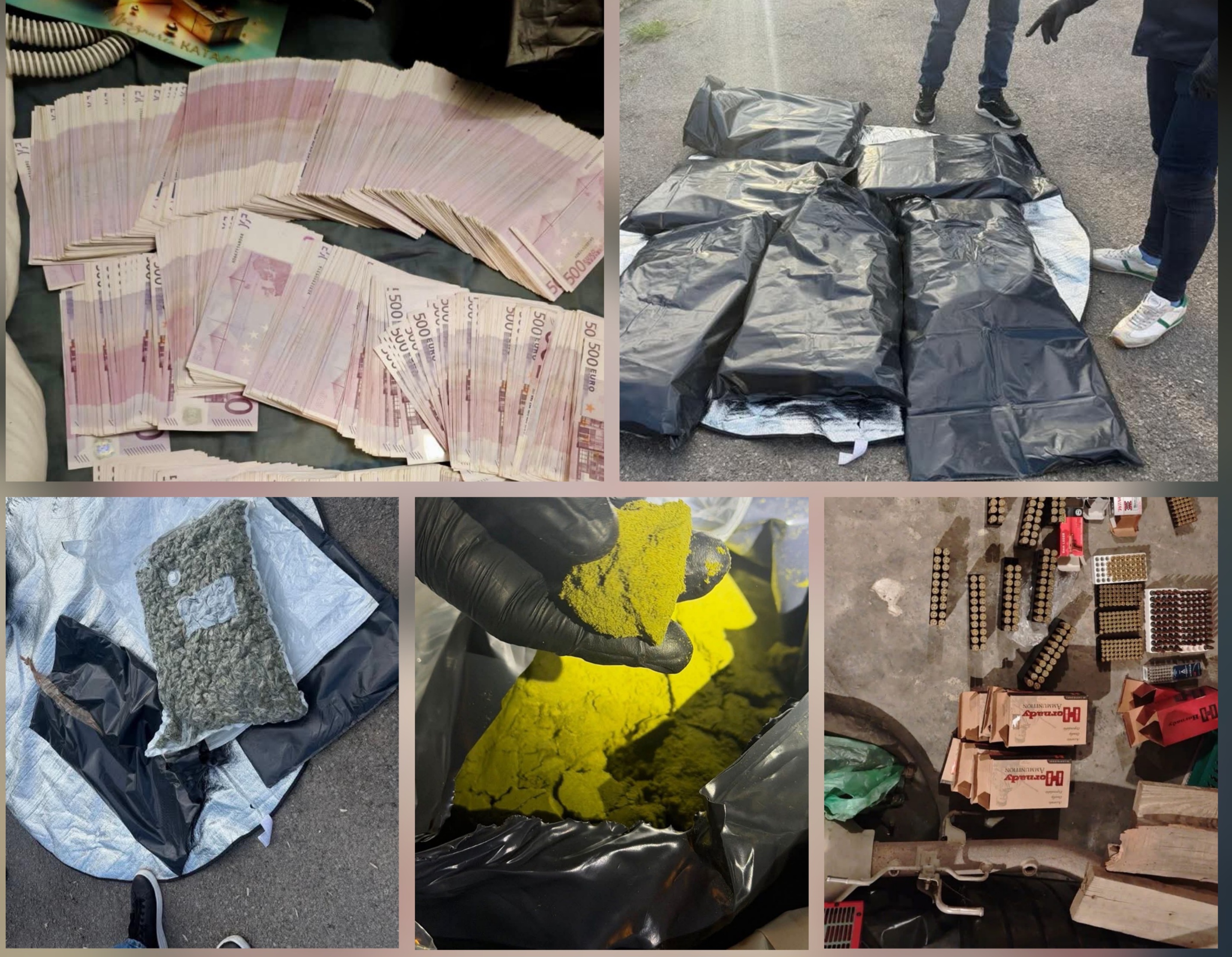 ГДБОП и ДАНС удариха ОПГ с над 600 000 евро в брой, близо 70 кг. наркотици и боеприпаси ГДБОП и ДАНС удариха ОПГ с над 600 000 евро в брой, близо 70 кг. наркотици и боеприпаси