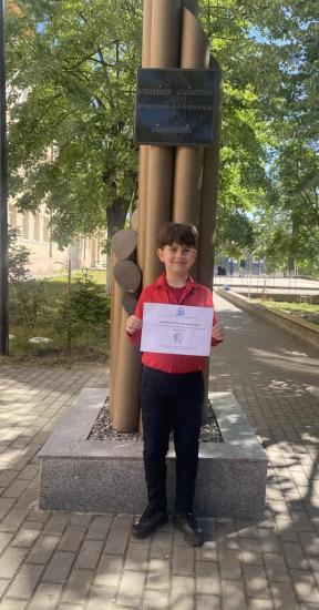 Математически талант от Симитли покори национални състезания Математически талант от Симитли покори национални състезания