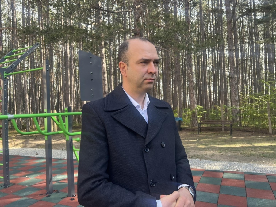 Откриха модерен парк за отдих на територията на бившия санаториум в Хисарлъка Откриха модерен парк за отдих на територията на бившия санаториум в Хисарлъка