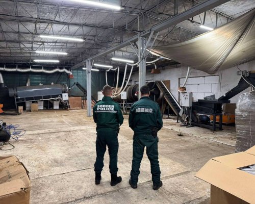 ГД Гранична полиция разкри още една база за незаконно производство на цигари без бандерол