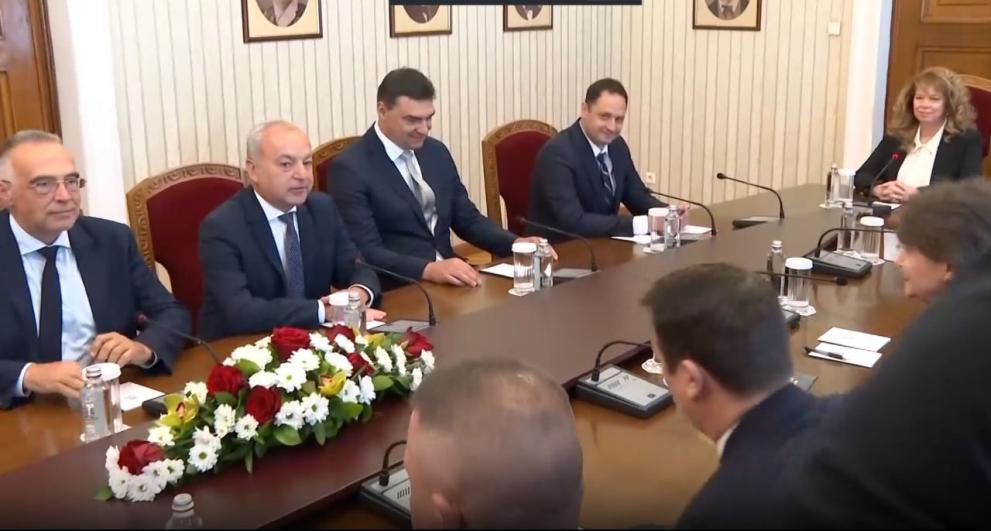 Прогресивна България на консултации при президента за съставяне на правителство Прогресивна България на консултации при президента за съставяне на правителство