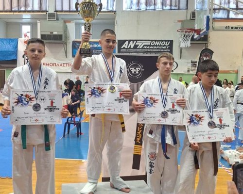Клуб Ронин в Гоце Делчев с изключително представяне в Кавала, Гърция